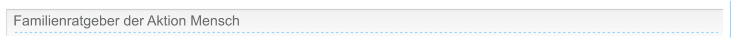 Familienratgeber der Aktion Mensch